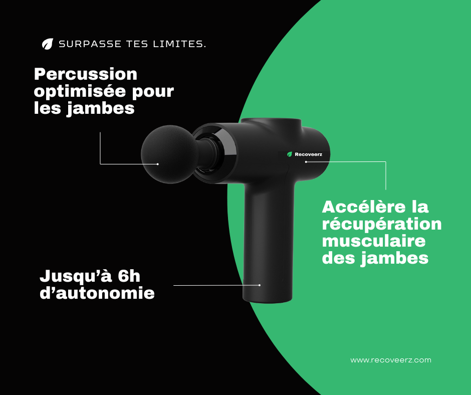 Recoveerz - Pistolet de massage Trail & Running